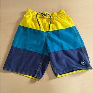 Speedo Yellow and Blue Swimwear